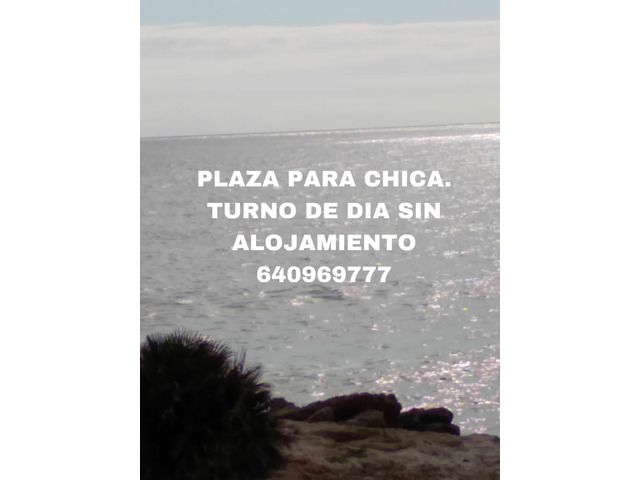 TURNO DIURNOSIN ALOJARSE.