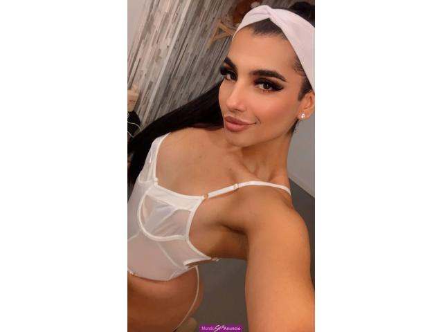 TRANS CACHONDA QUIERE POLLA GORA